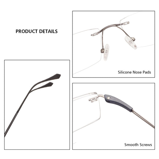 Lunettes Hommes Sans Monture